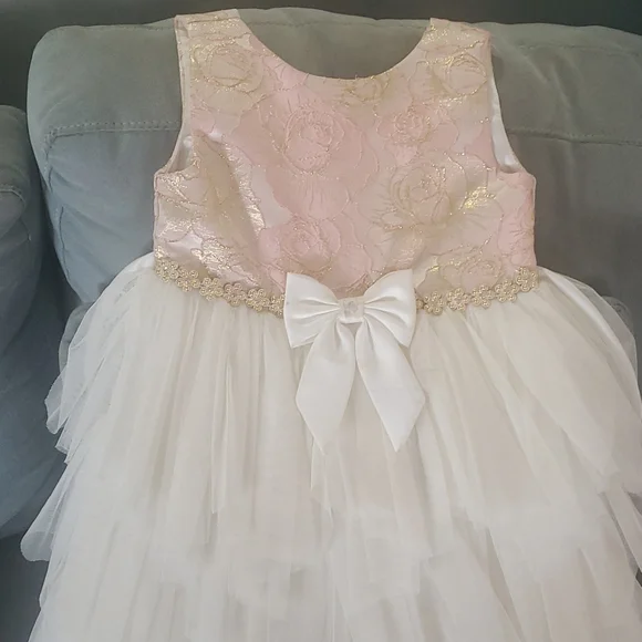 strapless open back dress Strapless Long Pink Mermaid Prom Dress CB116 Rose Gold / 2